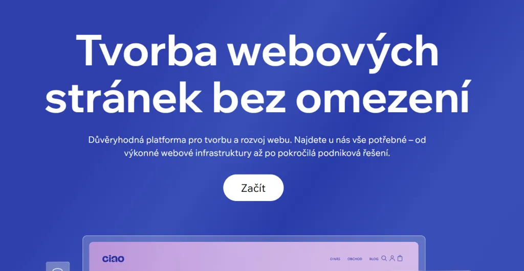 Jak vytvořit web se službou Wix (Foto: NástrojeProWeb.cz)
