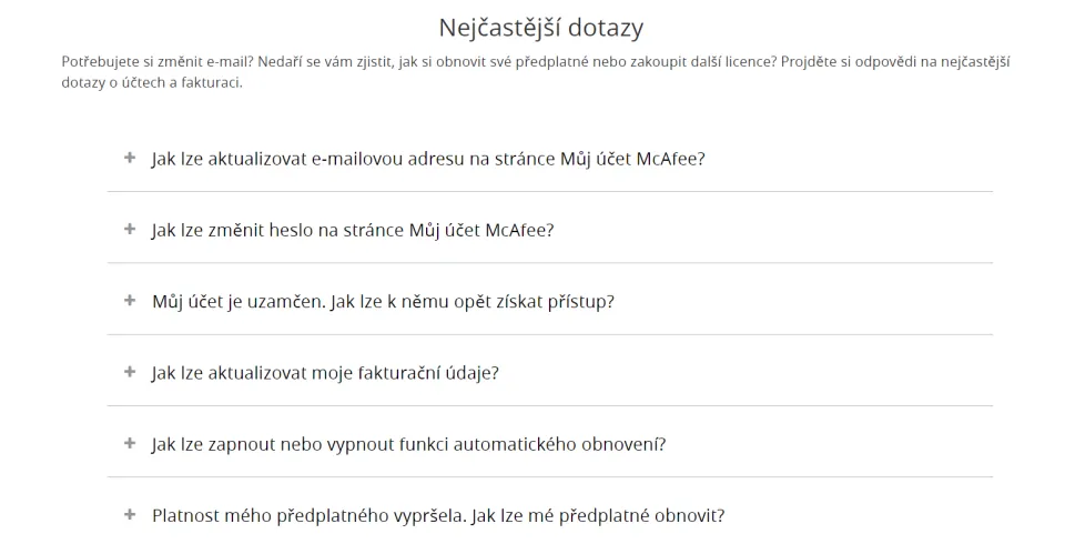 Nejčastější dotazy na antivirus McAfee (Foto: McAfee)